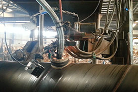 創想智控：螺旋管內外焊自動跟蹤