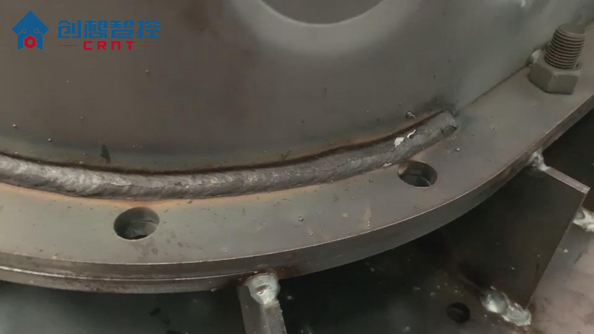 創想智控激光焊縫跟蹤系統在變壓器自動焊接運用多點尋位的應用