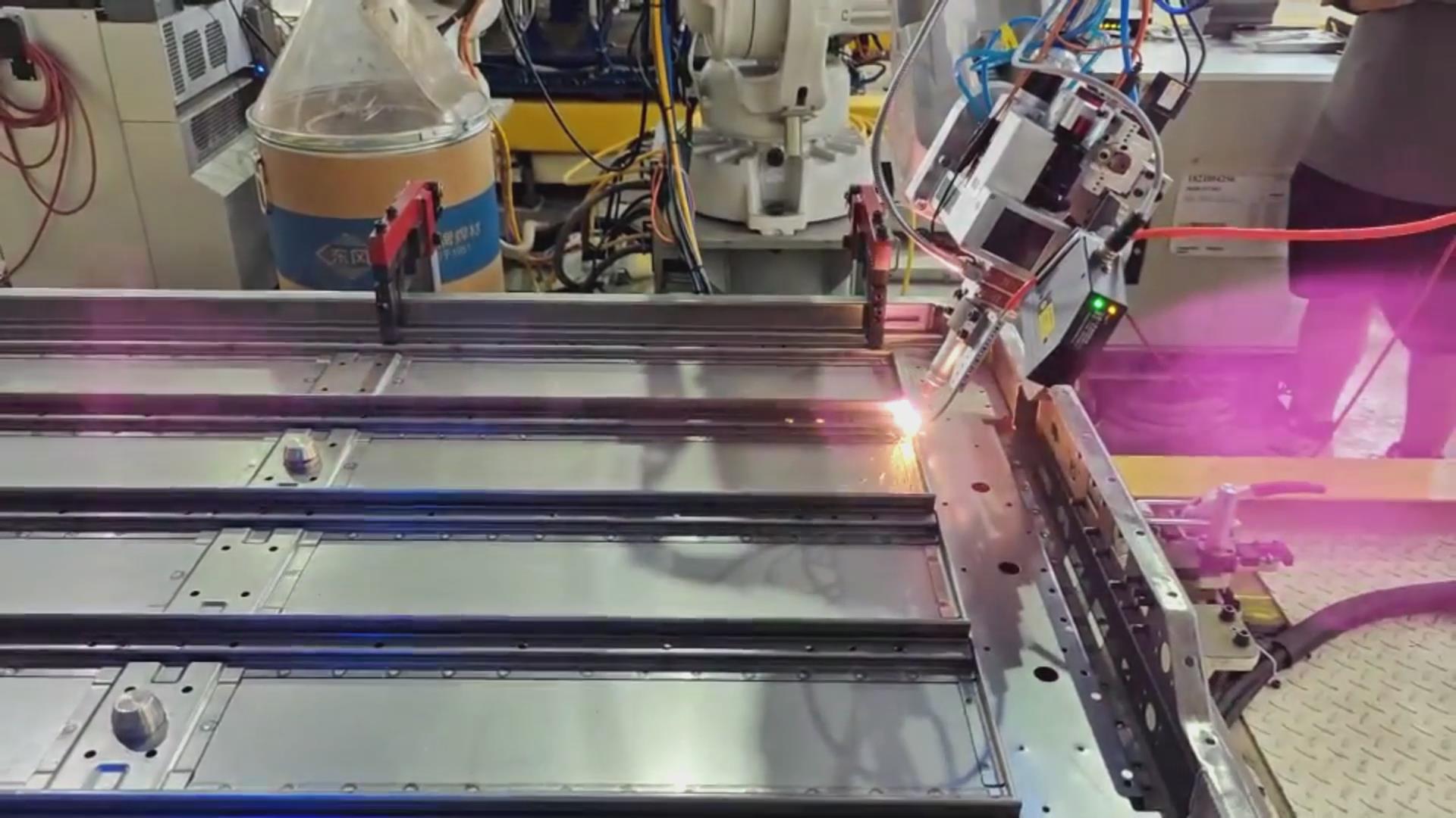 新能源電池托盤焊接：視覺跟蹤系統的成功應用