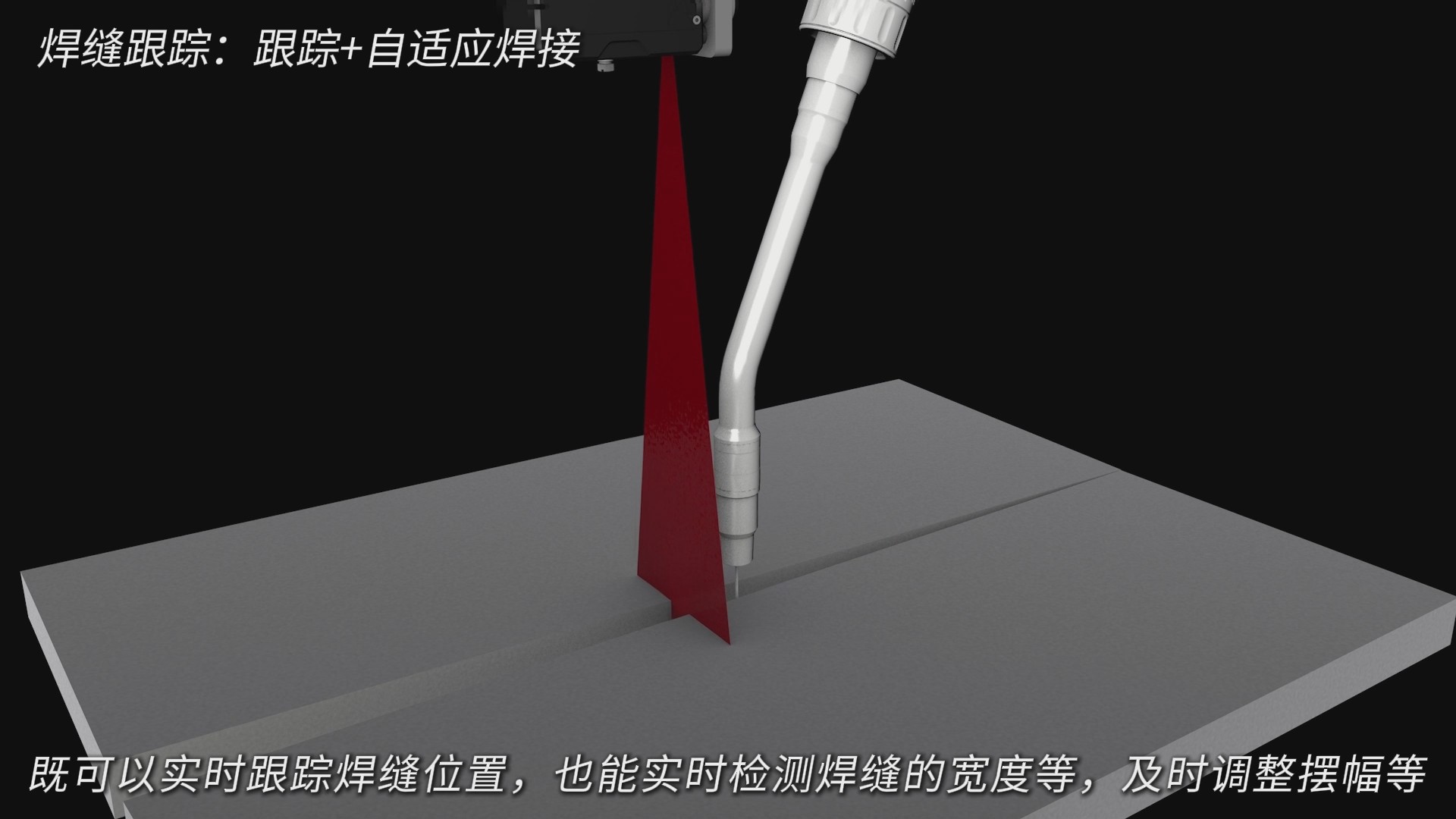 創想智控焊縫跟蹤系統在多層多道自適應焊接的解決方案 創想智控焊縫跟蹤系統在多層多道自適應焊接的解決方案